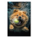 Canvas AI Dog Chow Chow - Floating Animal With a Ball in Its Mouth - Vertical 150184 additionalThumb 7