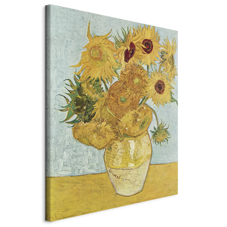 Art Reproduction Still Life: A Vase With Twelve Sunflowers III 150484 additionalImage 2