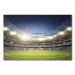 Large canvas print Football Stadium - Illuminated Pitch and Stands Before the Final Match [Large Format] 151184
