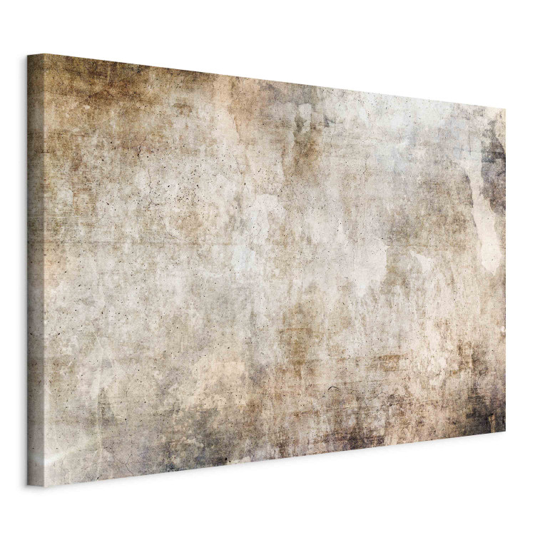 Large canvas print Rust Texture - Abstract Painting in Shades of Soft Browns [Large Format] 151484 additionalImage 2