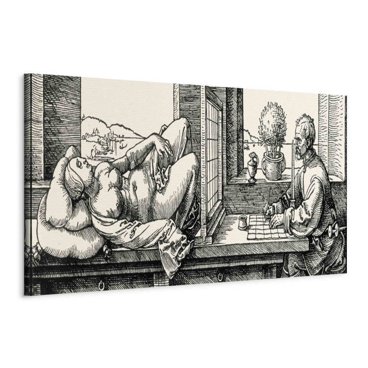 Art Reproduction The Draughtsman with the Straightedge 152784 additionalImage 2