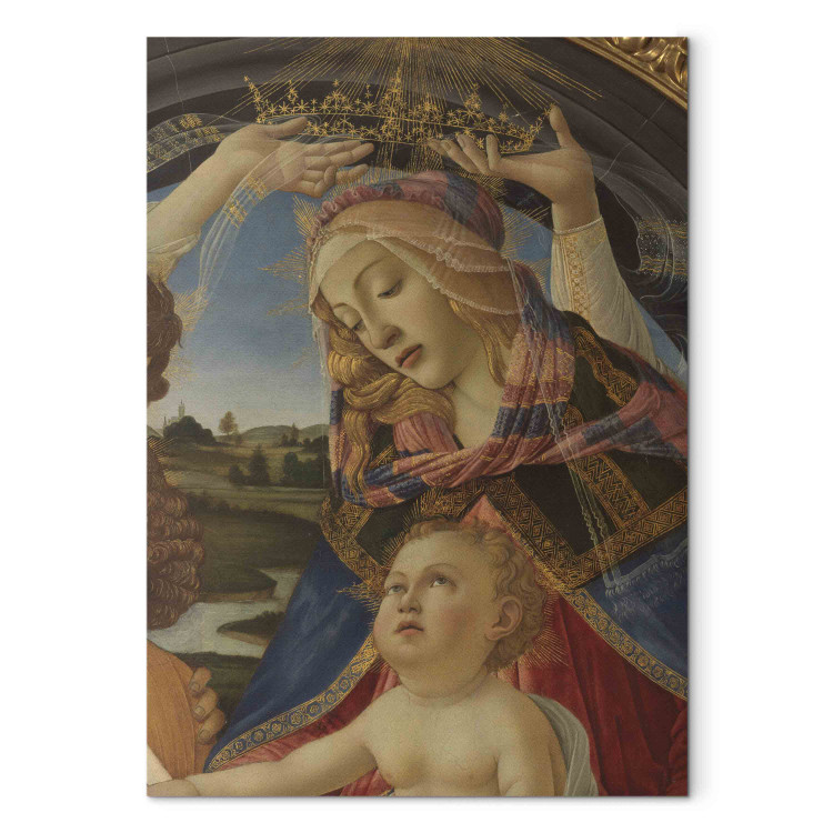 Reproduction Painting Madonna and Child with five angels 153184