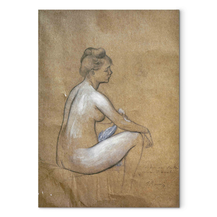 Art Reproduction Seated Woman Bathing 153284