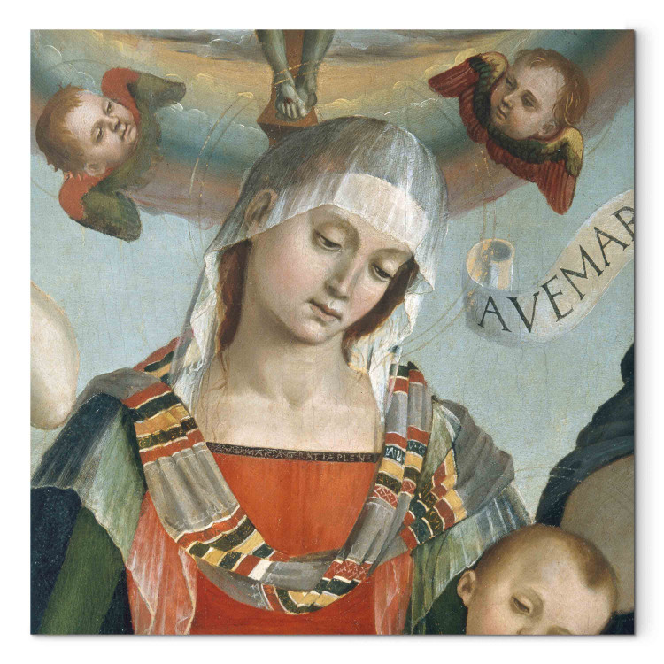 Reproduction Painting Mary with Child and the Trinity, Archangels and Saints 154184 additionalImage 7