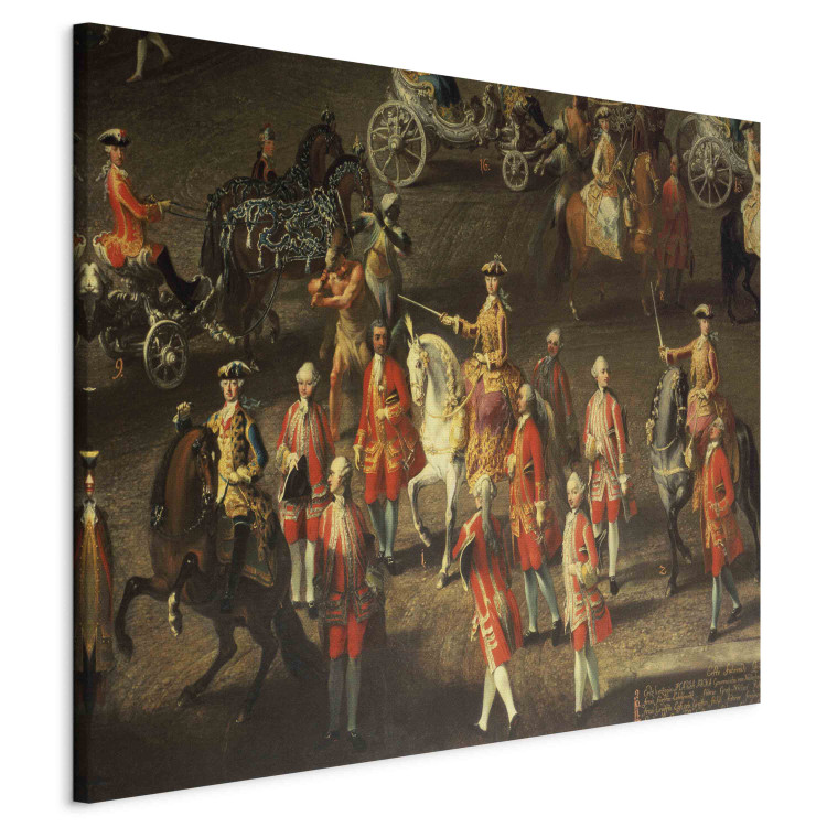 Reproduction Painting A Cavalcade in the Winter Riding School of the Vienna Hof to celebrate the defeat of the French army at Prague 155184 additionalImage 2
