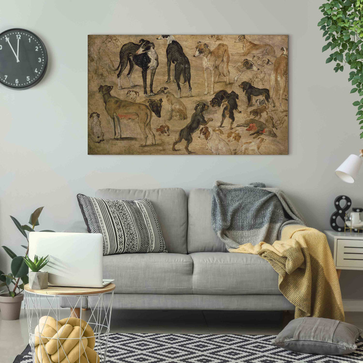 Art Reproduction Study of Hounds 156984 additionalImage 3