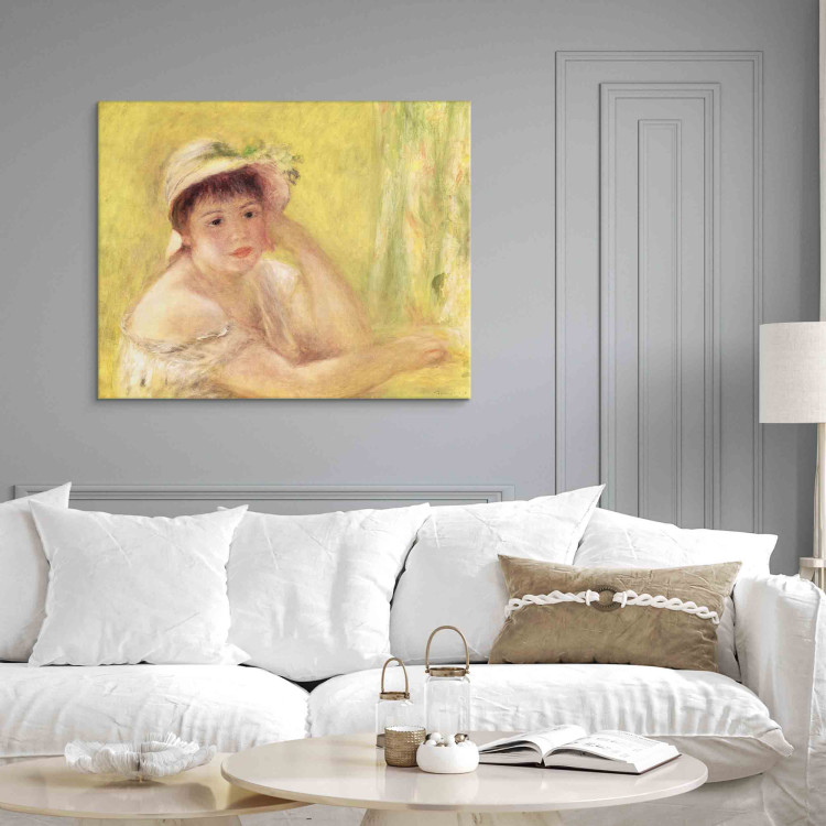 Art Reproduction Woman in a Straw Hat 158984 additionalImage 3