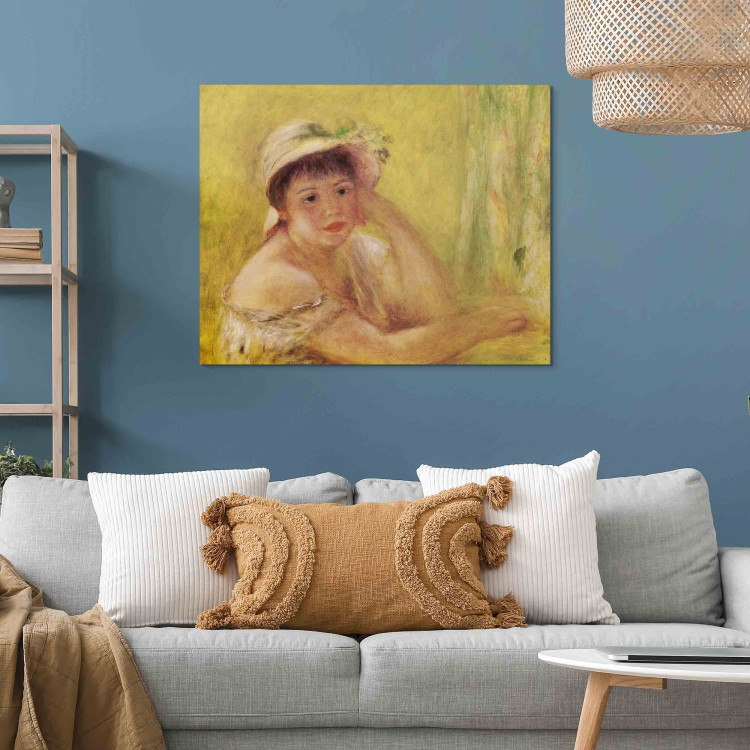 Art Reproduction Woman in a Straw Hat 158984 additionalImage 5