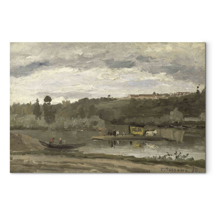 Art Reproduction Ferry at Varenne-Saint-Hilaire  159784