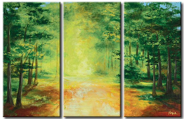 Canvas Print A way through the forest 49584
