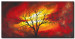 Canvas Fire tree 49884
