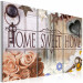 Canvas Art Print Home in vintage style 55484 additionalThumb 2