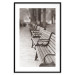 Wall Poster Park Benches - autumnal scene straight from a park stroll in Paris 116694 additionalThumb 17