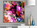 Wall Poster Summer Garden - colorful composition with peony flowers on a black background 117994 additionalThumb 7