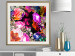 Wall Poster Summer Garden - colorful composition with peony flowers on a black background 117994 additionalThumb 21
