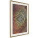Wall Poster Oriental Wheel - composition with a Mandala in shades of gold in a zen style 118794 additionalThumb 14