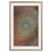Wall Poster Oriental Wheel - composition with a Mandala in shades of gold in a zen style 118794 additionalThumb 19