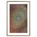 Wall Poster Oriental Wheel - composition with a Mandala in shades of gold in a zen style 118794 additionalThumb 14