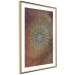 Wall Poster Oriental Wheel - composition with a Mandala in shades of gold in a zen style 118794 additionalThumb 12