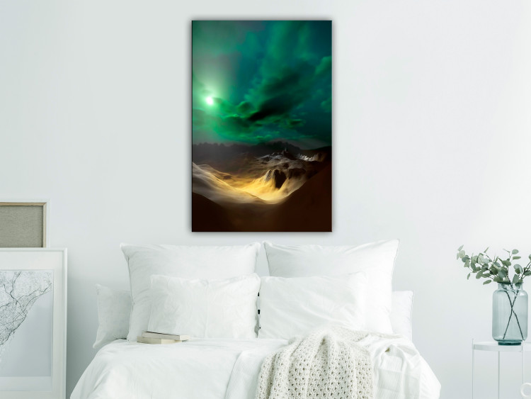 Canvas Art Print Bright Night (1 Part) Vertical 123594 additionalImage 3
