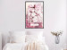 Wall Poster Spring Delicacy - light pink flowers and English text 126194 additionalThumb 3