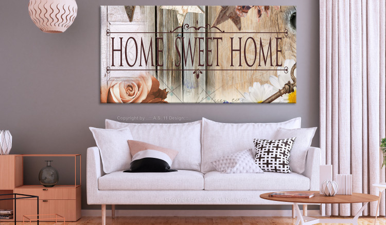 Large canvas print Keys to Sweet Home II [Large Format] 128694 additionalImage 5