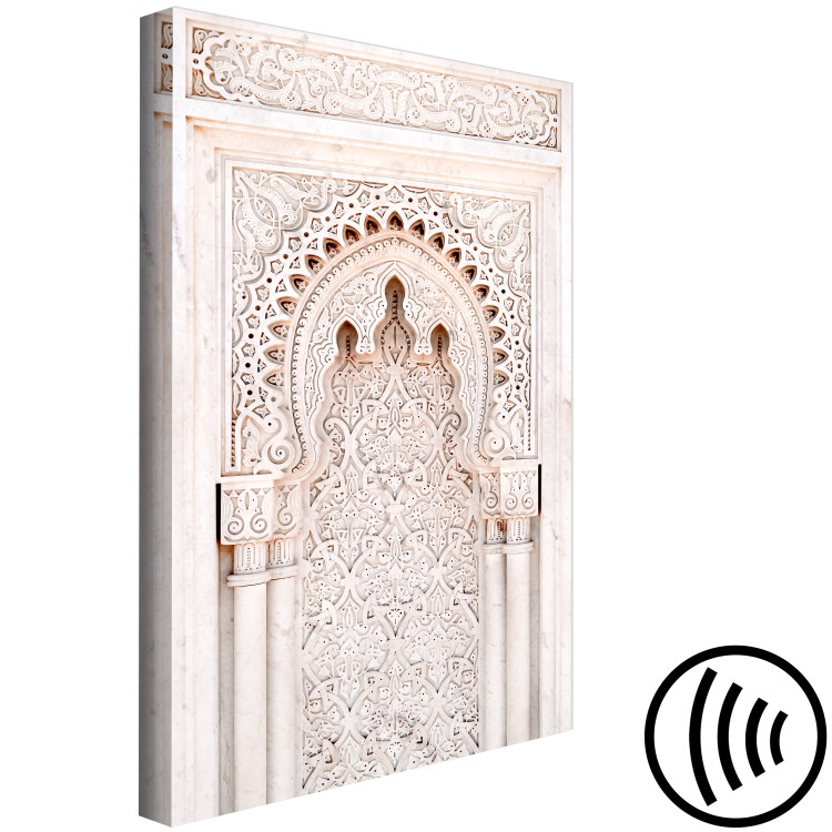Canvas Art Print Lacy Glow (1-part) vertical - architecture of an Arabian city 129494 additionalImage 6