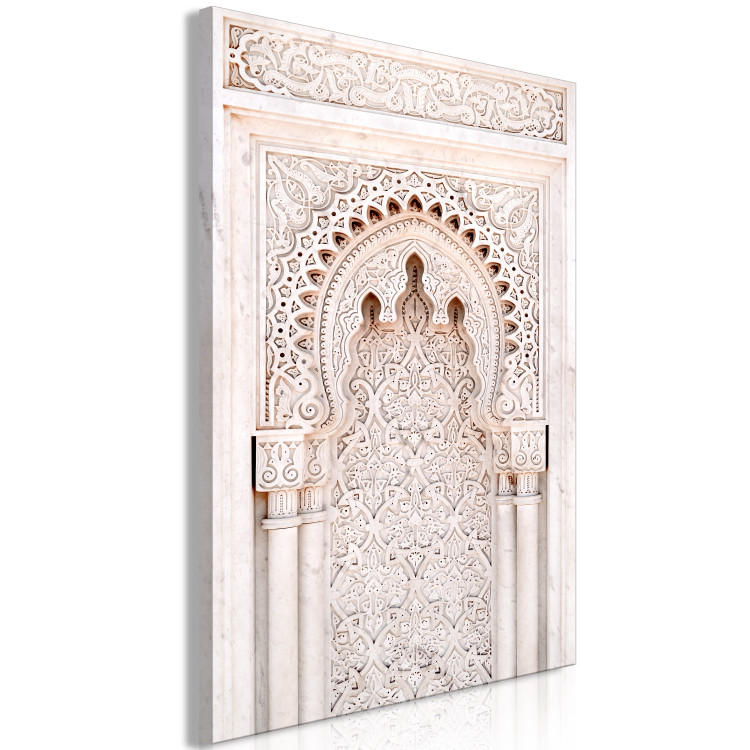 Canvas Art Print Lacy Glow (1-part) vertical - architecture of an Arabian city 129494 additionalImage 2