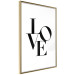 Wall Poster Twisted Love - black English text on plain white background 129594 additionalThumb 9