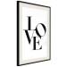 Wall Poster Twisted Love - black English text on plain white background 129594 additionalThumb 2