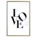 Wall Poster Twisted Love - black English text on plain white background 129594 additionalThumb 16