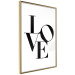 Wall Poster Twisted Love - black English text on plain white background 129594 additionalThumb 14