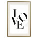 Wall Poster Twisted Love - black English text on plain white background 129594 additionalThumb 20