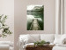 Wall Poster Silence - landscape of a lake with a wooden pier against mountains and sky 130294 additionalThumb 2