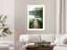 Wall Poster Silence - landscape of a lake with a wooden pier against mountains and sky 130294 additionalThumb 3