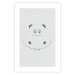 Wall Poster Happy Hippo - animal with a funny face on a solid gray background 130694 additionalThumb 15