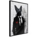Wall Poster Businessman Dog - a fanciful animal in a suit on a brick wall 130794 additionalThumb 13