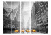 Room Separator New York - Yellow Taxis II (5-piece) - cars against the cityscape 132994 additionalThumb 3