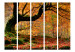 Room Divider Autumn, Forest, and Leaves II - autumn composition of forest with golden leaves 133994 additionalThumb 3