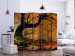 Room Divider Autumn, Forest, and Leaves II - autumn composition of forest with golden leaves 133994 additionalThumb 2