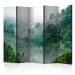 Room Divider Morning Mist II - landscape of a tropical forest in heavy mist 134094