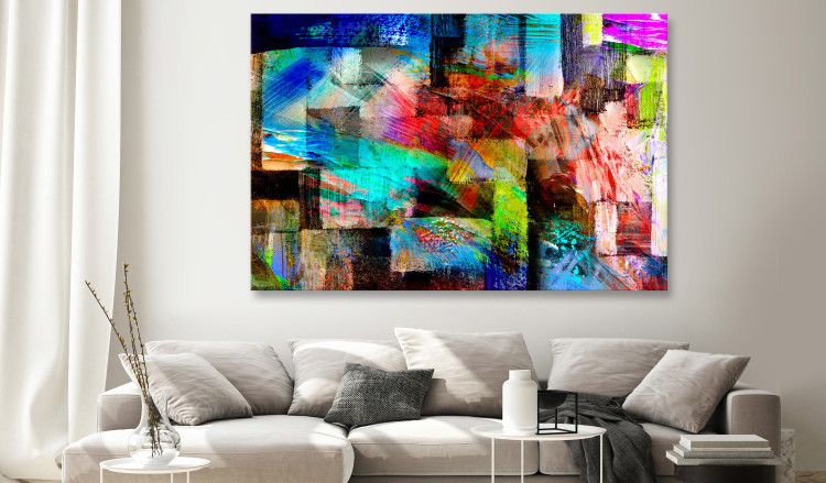 Large canvas print Abstract Maze [Large Format] 136394 additionalImage 4