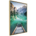 Wall Poster Beginning of Adventure - landscape of a azure lake against high mountains 138794 additionalThumb 6