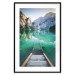 Wall Poster Beginning of Adventure - landscape of a azure lake against high mountains 138794 additionalThumb 22