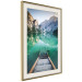 Wall Poster Beginning of Adventure - landscape of a azure lake against high mountains 138794 additionalThumb 11