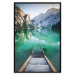 Wall Poster Beginning of Adventure - landscape of a azure lake against high mountains 138794 additionalThumb 14