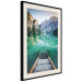Wall Poster Beginning of Adventure - landscape of a azure lake against high mountains 138794 additionalThumb 12
