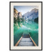 Wall Poster Beginning of Adventure - landscape of a azure lake against high mountains 138794 additionalThumb 26