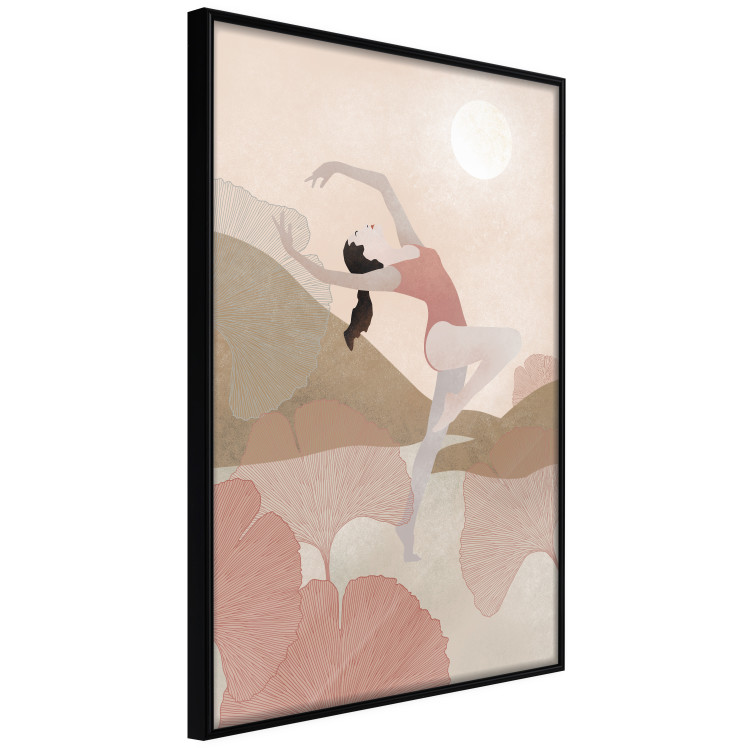 Wall Poster Dance of Joy - dancing ballerina among plants in sunlight 138894 additionalImage 3