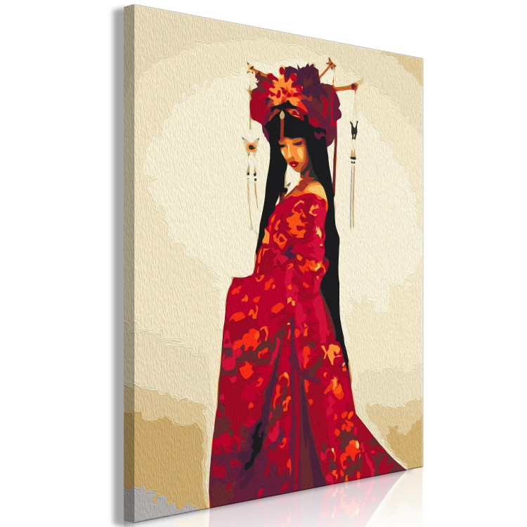 Paint by Number Kit In a Red Dress 142494 additionalImage 6